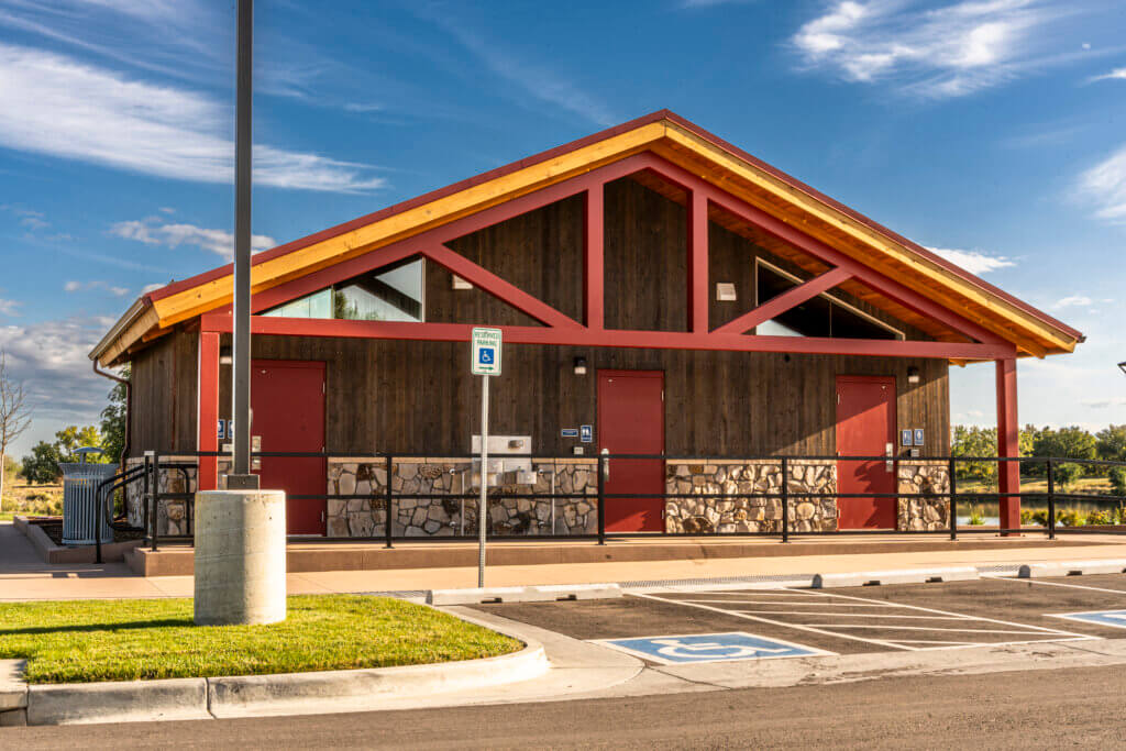 Exterior View of Our Washrooms