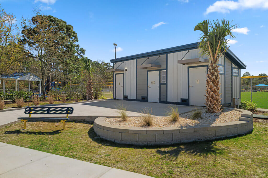 Exterior View of Our Washrooms