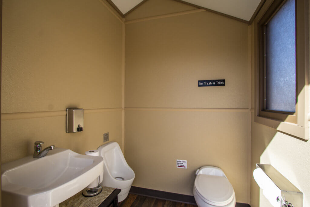 Interior View of Our Washrooms