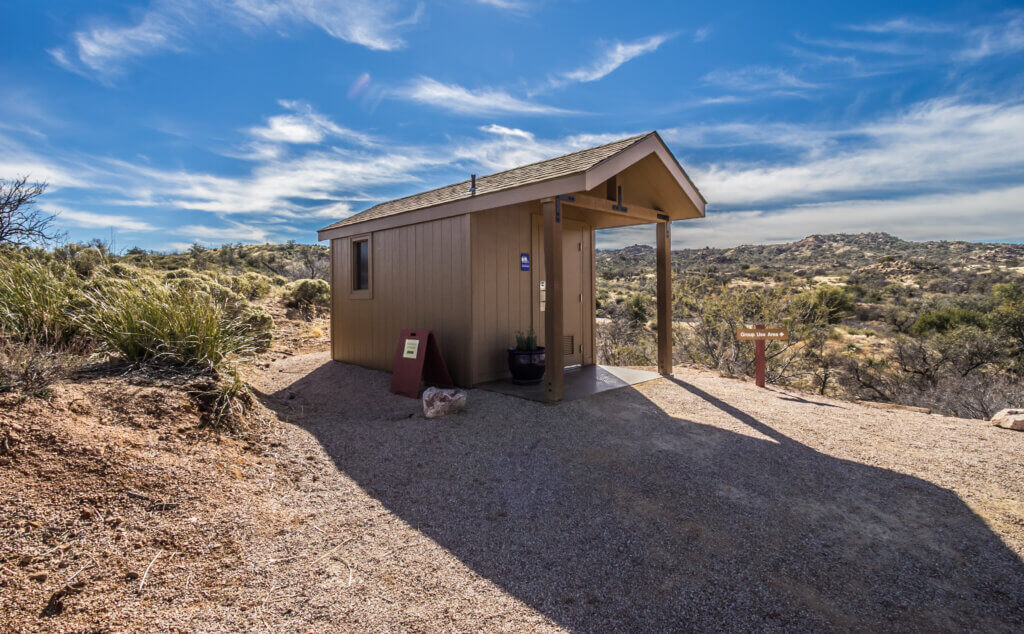 Exterior View of Our Washrooms