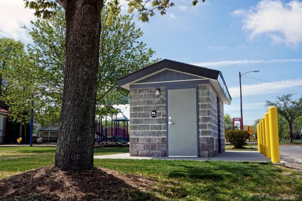 Exterior View of Our Washrooms